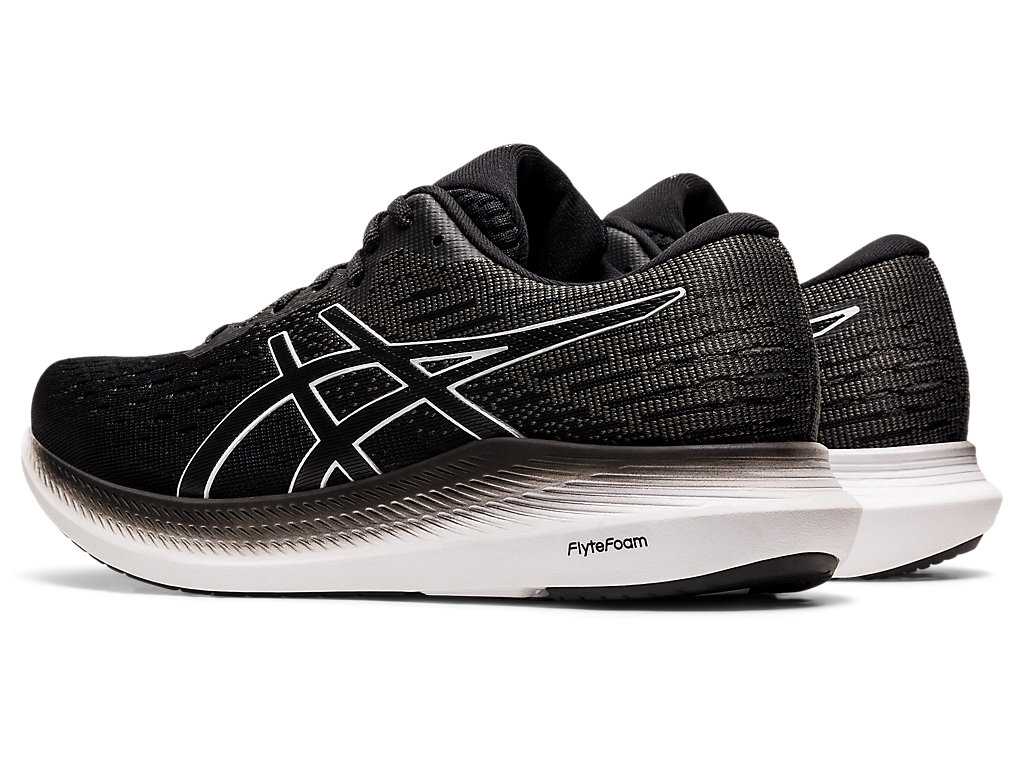 Buty do Biegania Damskie Asics Evoride 2 Czarne Białe | 04176-LFIP