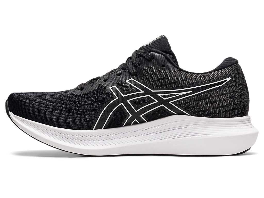 Buty do Biegania Damskie Asics Evoride 2 Czarne Białe | 04176-LFIP