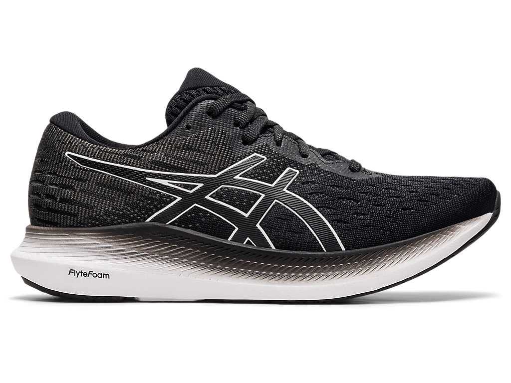 Buty do Biegania Damskie Asics Evoride 2 Czarne Białe | 04176-LFIP