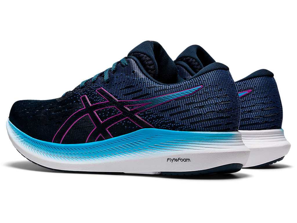 Buty do Biegania Damskie Asics Evoride 2 Niebieskie Fioletowe | 57382-KGWC