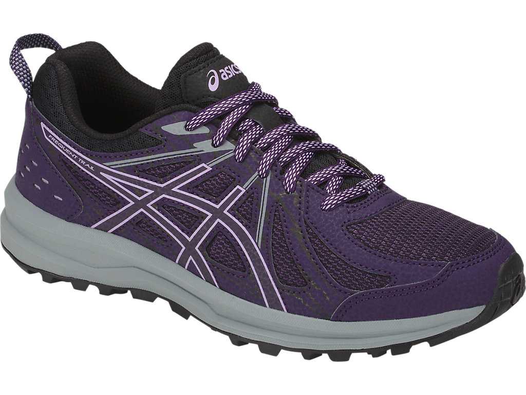 Buty do Biegania Damskie Asics Frequent Trailowe Czarne | 58324-WRHL