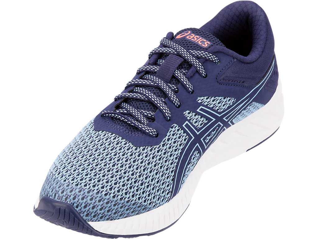 Buty do Biegania Damskie Asics Fuzex Lyte 2 Niebieskie Koralowe | 63854-LGOV