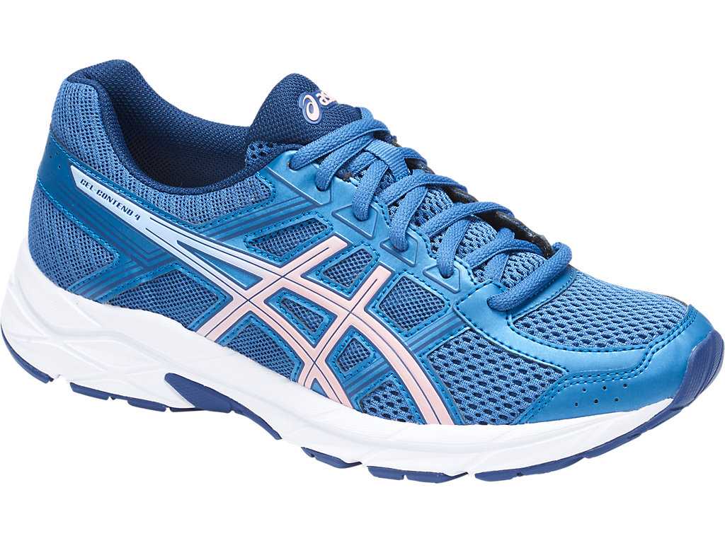 Buty do Biegania Damskie Asics Gel-contend 4 Lazur Różowe | 58074-VRUX