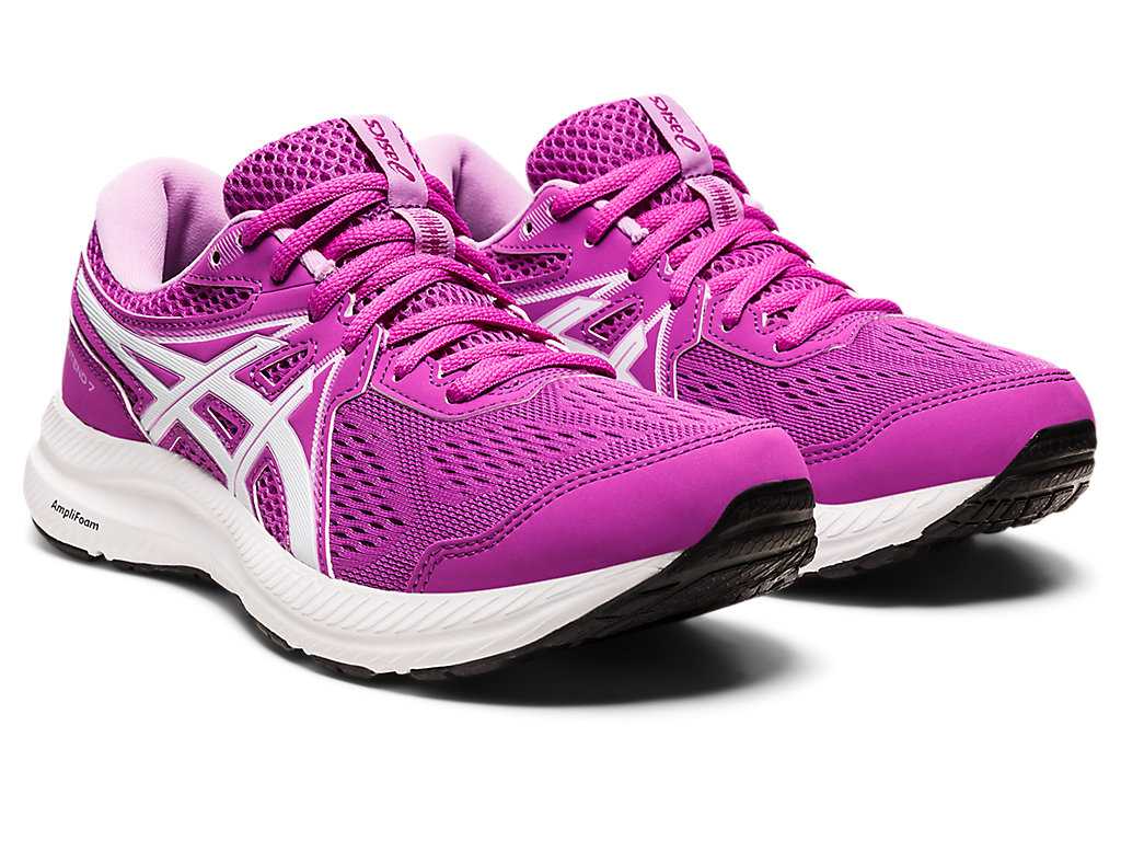 Buty do Biegania Damskie Asics Gel-contend 7 Fioletowe Białe | 71046-OIHP