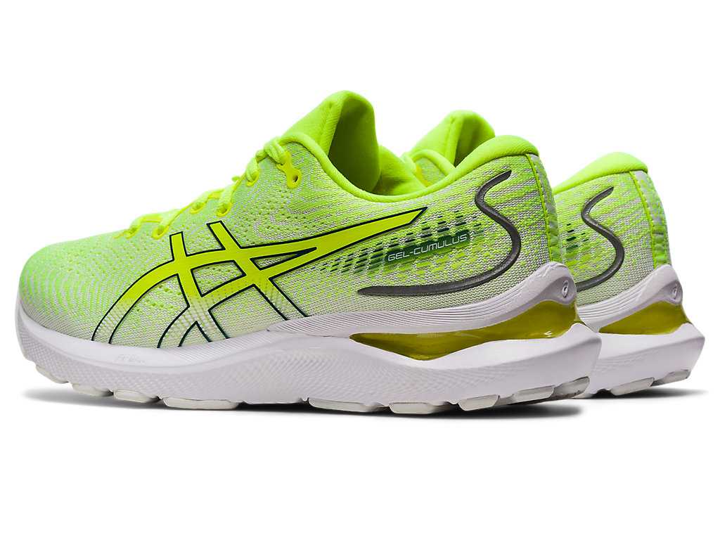 Buty do Biegania Damskie Asics Gel-cumulus 24 Żółte Jasny Zielone | 14562-JFZW