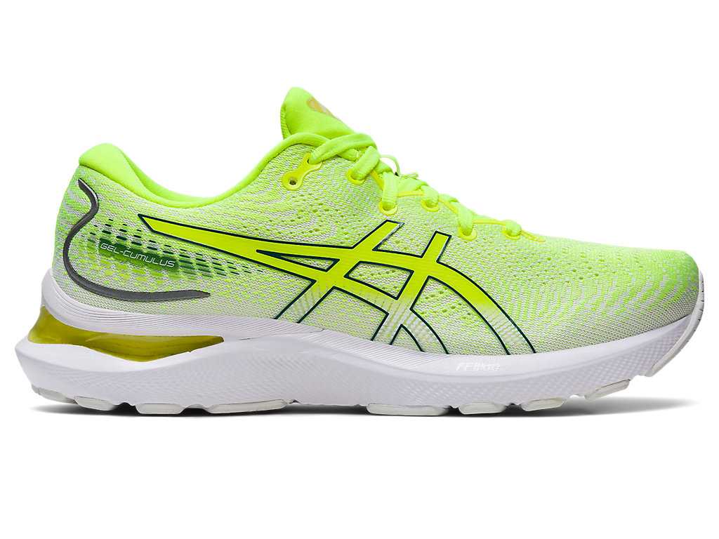 Buty do Biegania Damskie Asics Gel-cumulus 24 Żółte Jasny Zielone | 14562-JFZW