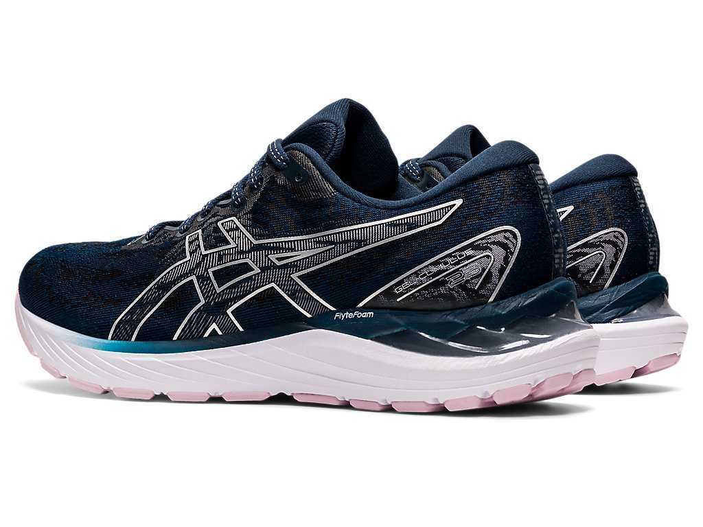 Buty do Biegania Damskie Asics Gel-cumulus 23 Niebieskie Srebrne | 18294-MQKL