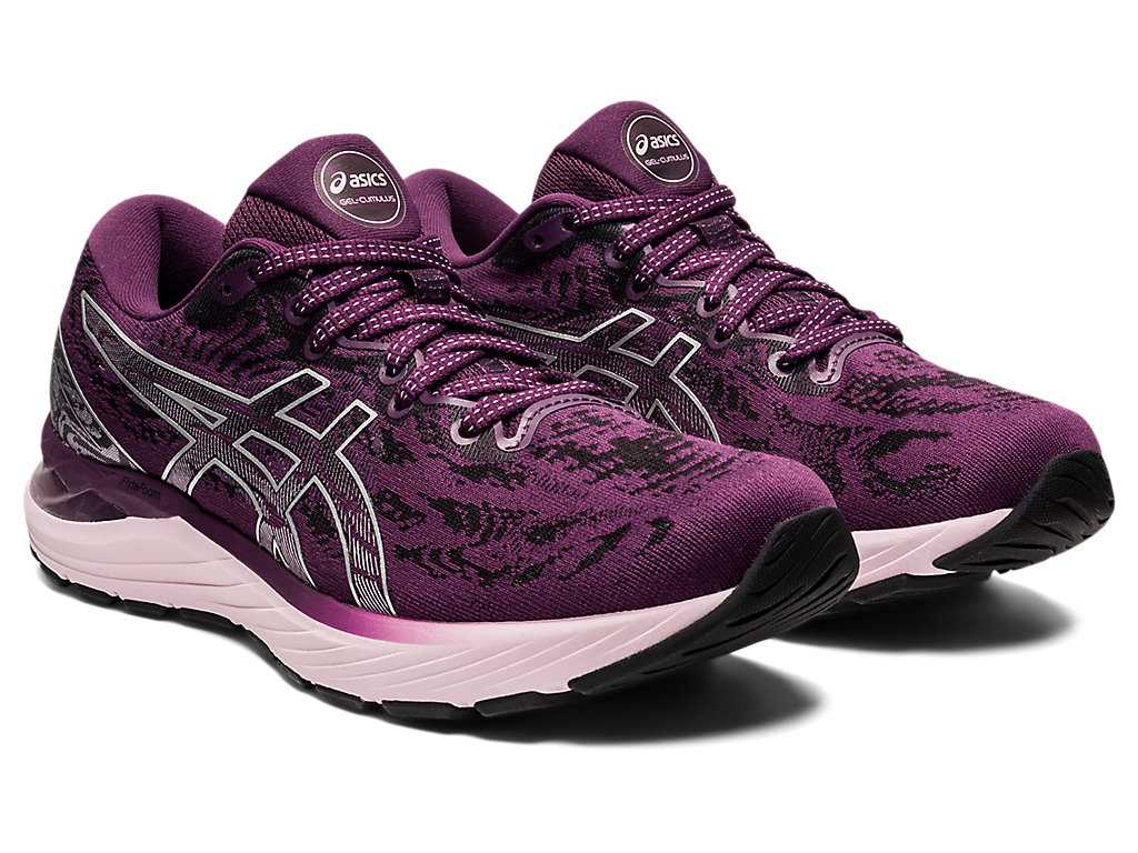 Buty do Biegania Damskie Asics Gel-cumulus 23 Jasny Fioletowe Srebrne | 29346-HQCE