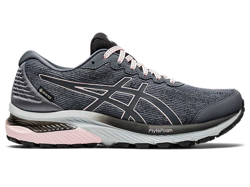 Buty do Biegania Damskie Asics Gel-cumulus 22 G-tx Szare Koralowe | 75183-AVPE