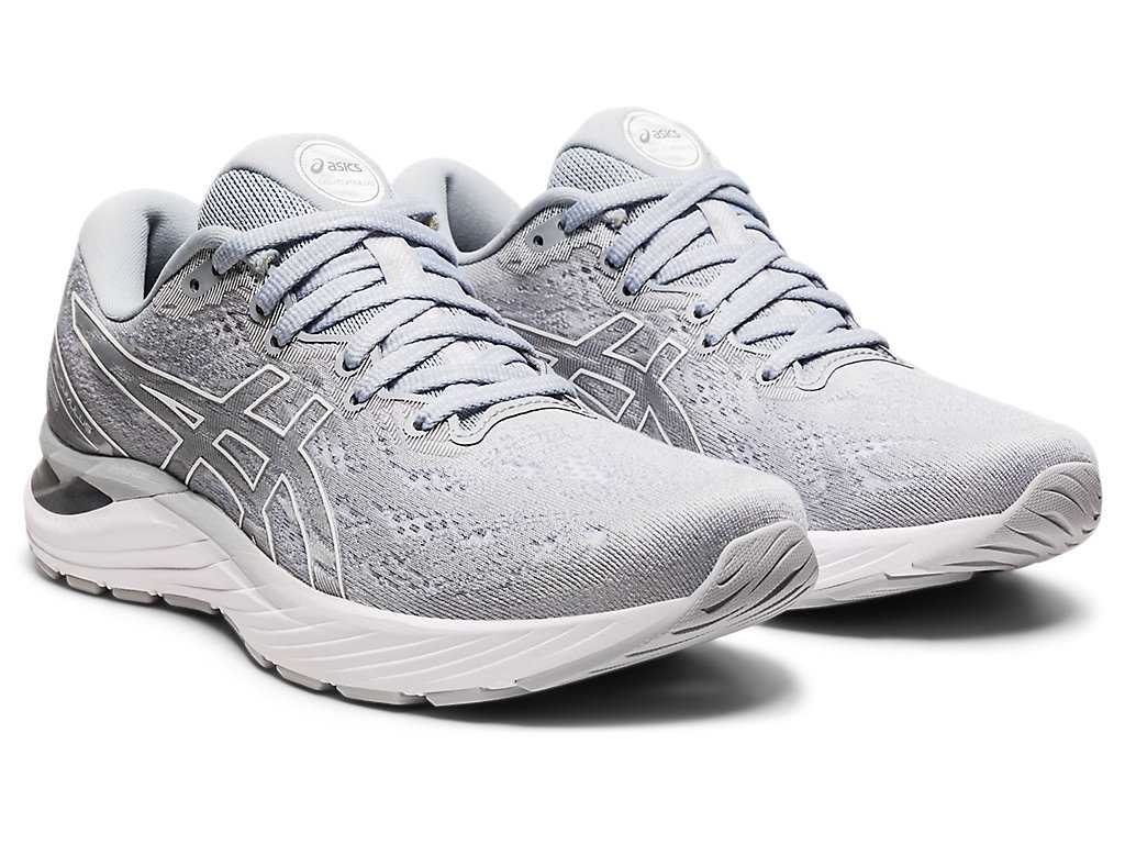 Buty do Biegania Damskie Asics Gel-cumulus 23 Szare Białe | 83410-VHWO