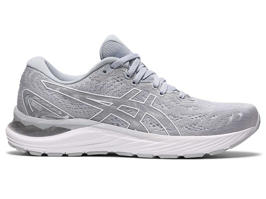 Buty do Biegania Damskie Asics Gel-cumulus 23 Szare Białe | 83410-VHWO