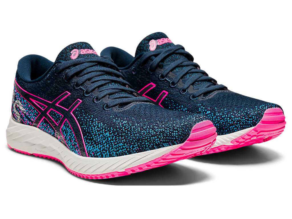 Buty do Biegania Damskie Asics Gel-ds Trainer 26 Niebieskie Różowe | 64132-NBRC