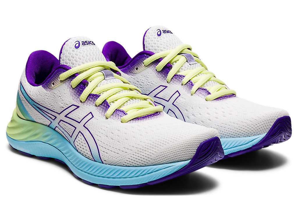 Buty do Biegania Damskie Asics Gel-excite 8 Białe | 39570-PEGW