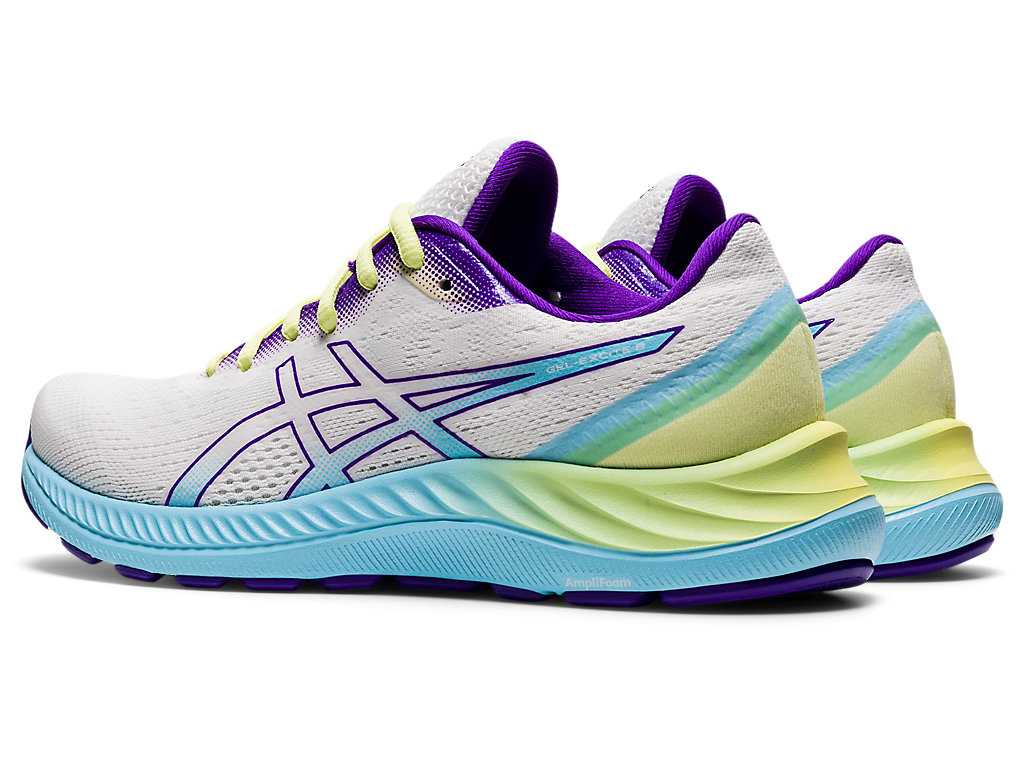 Buty do Biegania Damskie Asics Gel-excite 8 Białe | 39570-PEGW