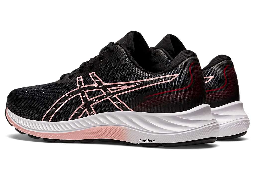 Buty do Biegania Damskie Asics Gel-excite 9 Czarne Różowe | 60753-QYBM