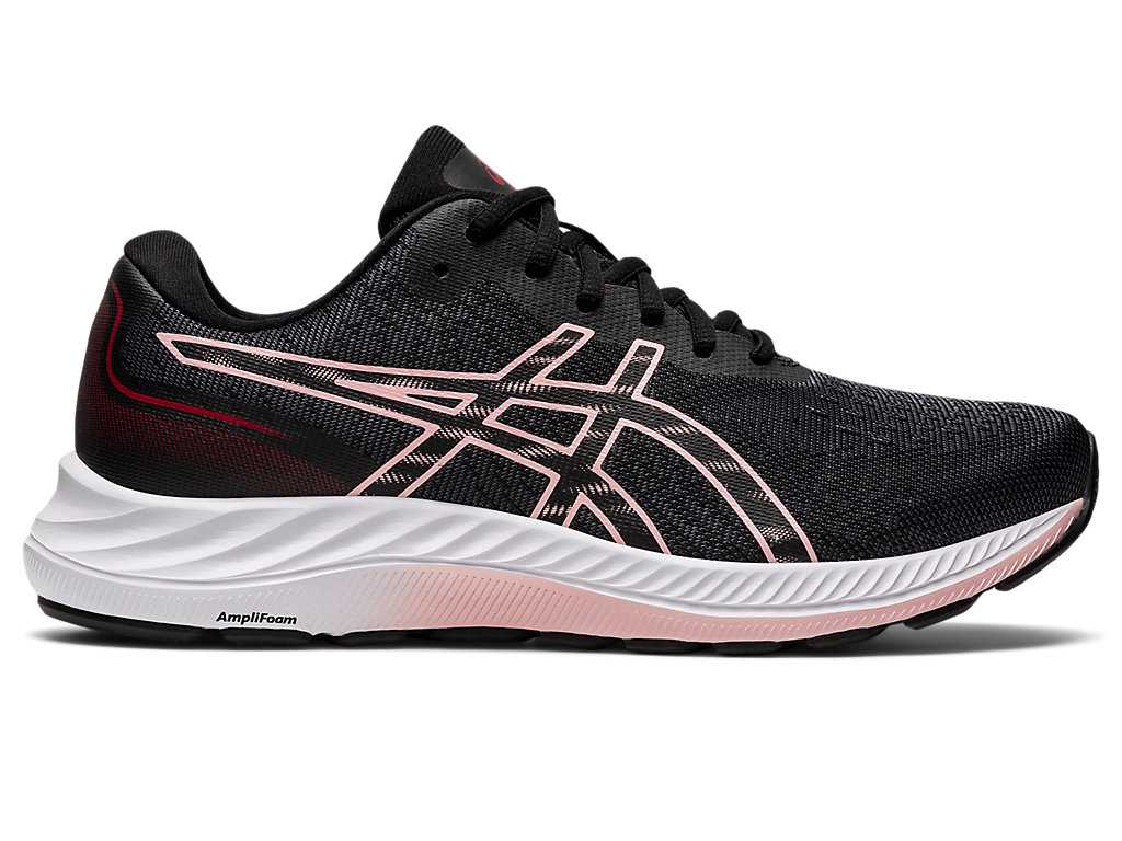 Buty do Biegania Damskie Asics Gel-excite 9 Czarne Różowe | 60753-QYBM