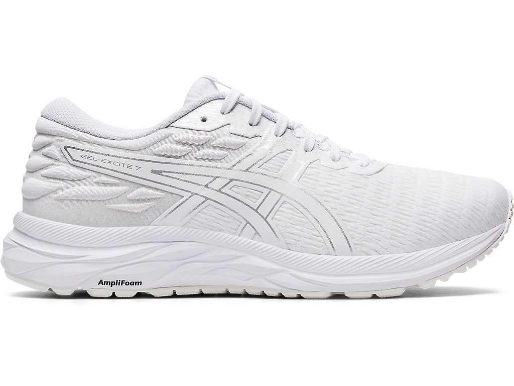 Buty do Biegania Damskie Asics Gel-excite 7 Twist Białe Białe | 85129-ZGJX