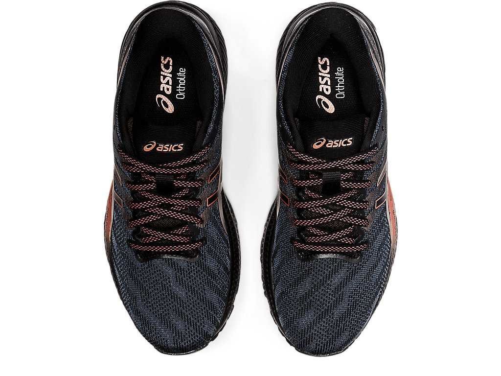 Buty do Biegania Damskie Asics Gel-jadeite Czarne Różowe Złote | 28745-HXQP