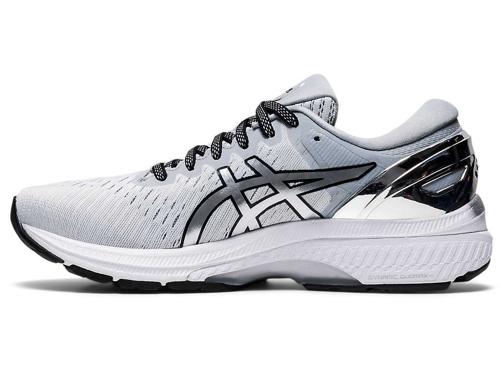 Buty do Biegania Damskie Asics Gel-kayano 27 Platinum Szare Srebrne | 02853-WRDJ