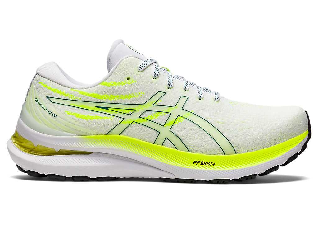 Buty do Biegania Damskie Asics Gel-kayano 29 Białe Jasny Zielone | 07136-GESI