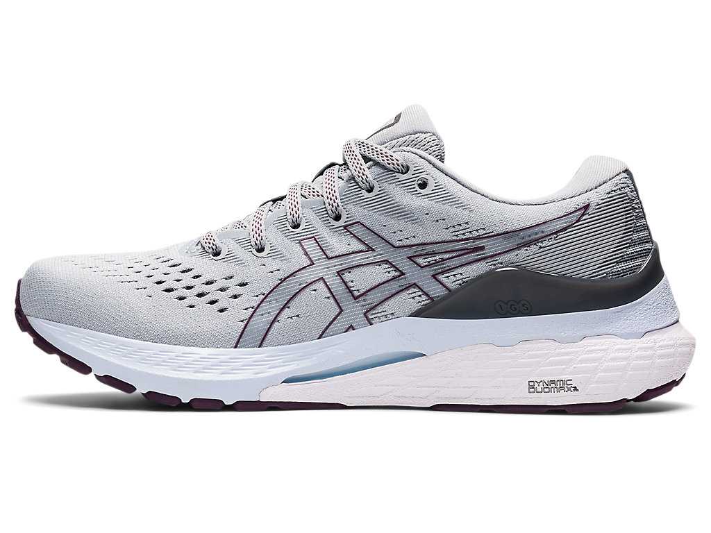 Buty do Biegania Damskie Asics Gel-kayano 28 Szare Jasny Fioletowe | 13645-MQNU