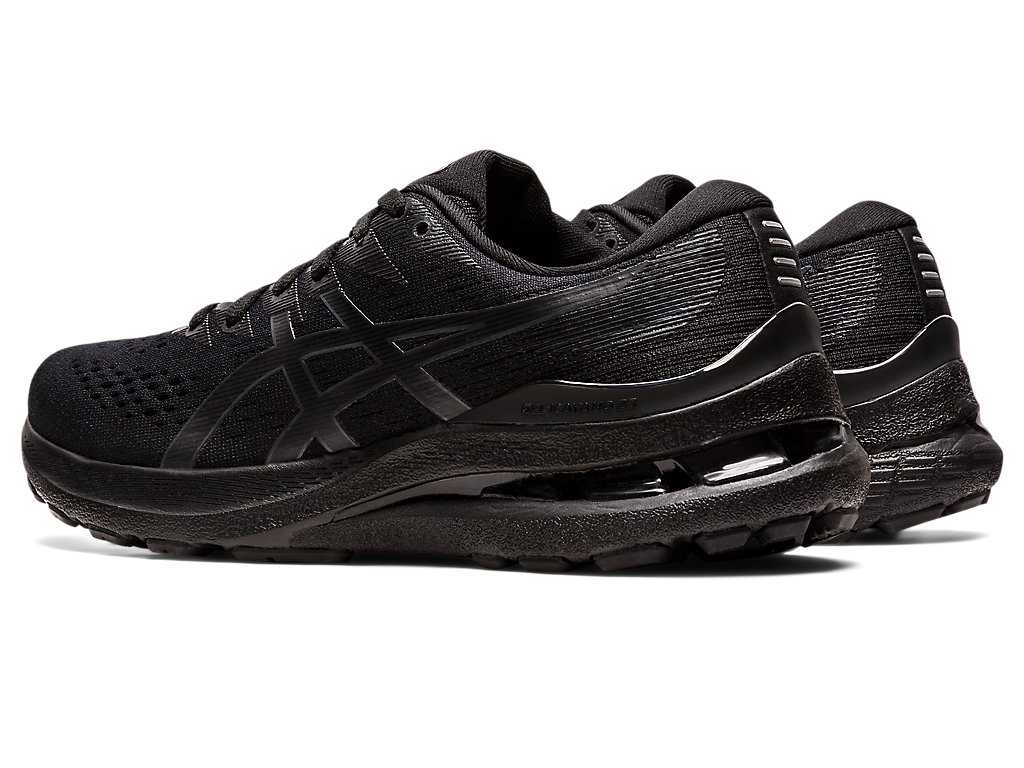 Buty do Biegania Damskie Asics Gel-kayano 28 (D) Czarne Jasny Szare | 21789-EDGM