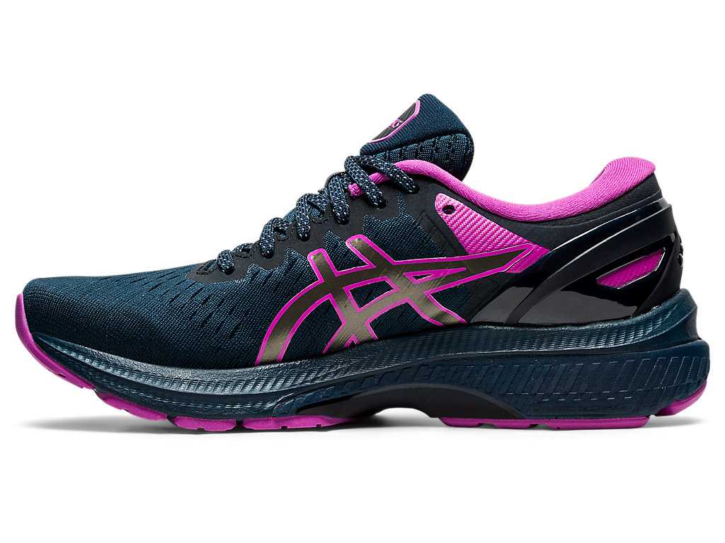 Buty do Biegania Damskie Asics Gel-kayano 27 Lite-show Niebieskie | 23806-PCKE