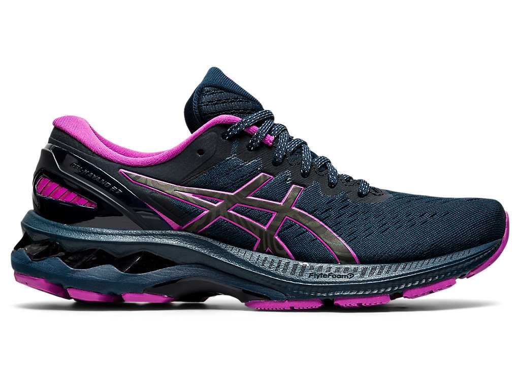 Buty do Biegania Damskie Asics Gel-kayano 27 Lite-show Niebieskie | 23806-PCKE