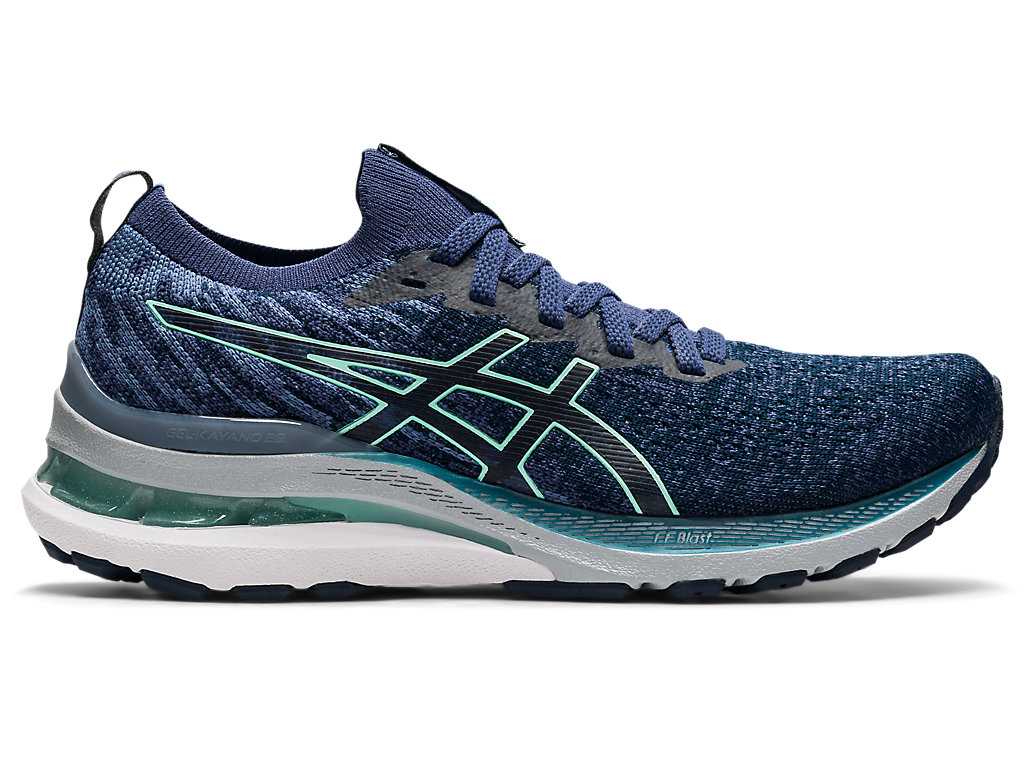 Buty do Biegania Damskie Asics Gel-kayano 28 Mk Niebieskie | 32918-CGWI