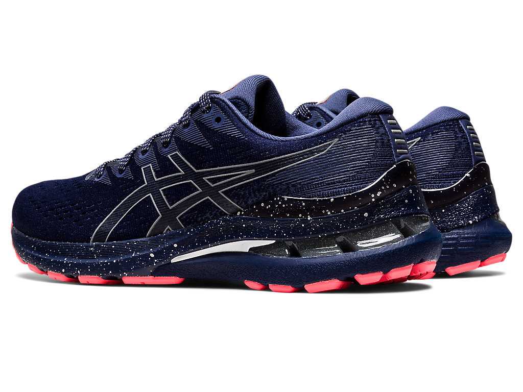 Buty do Biegania Damskie Asics Gel-kayano 28 Granatowe Srebrne | 35249-GEIS