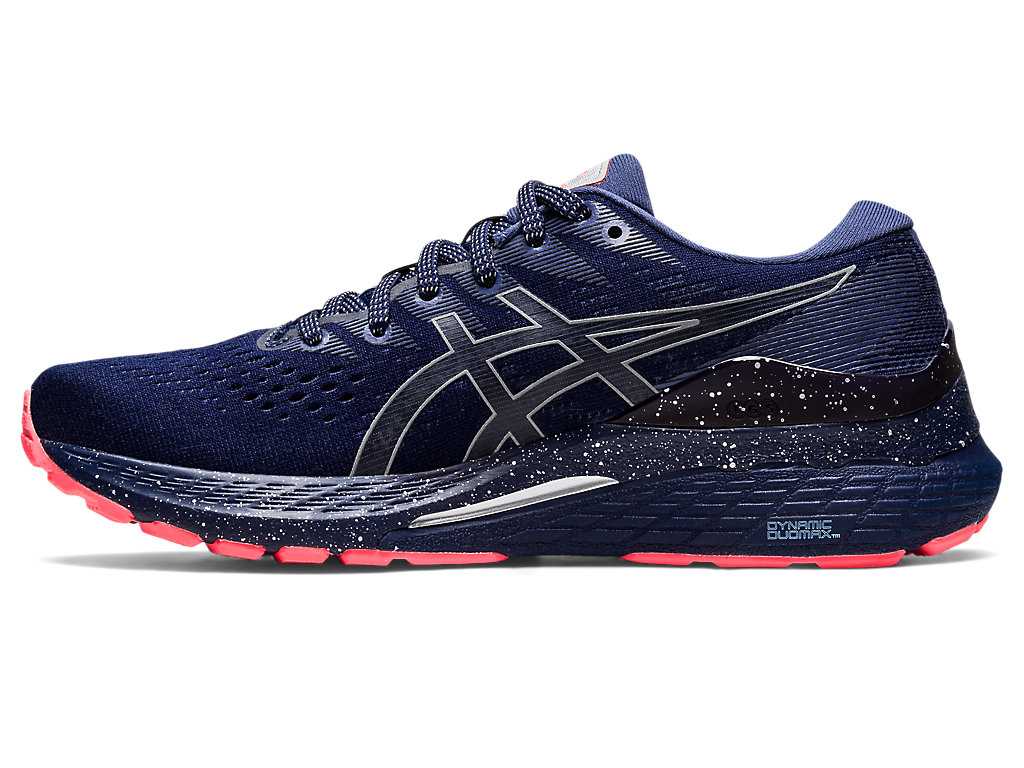 Buty do Biegania Damskie Asics Gel-kayano 28 Granatowe Srebrne | 35249-GEIS