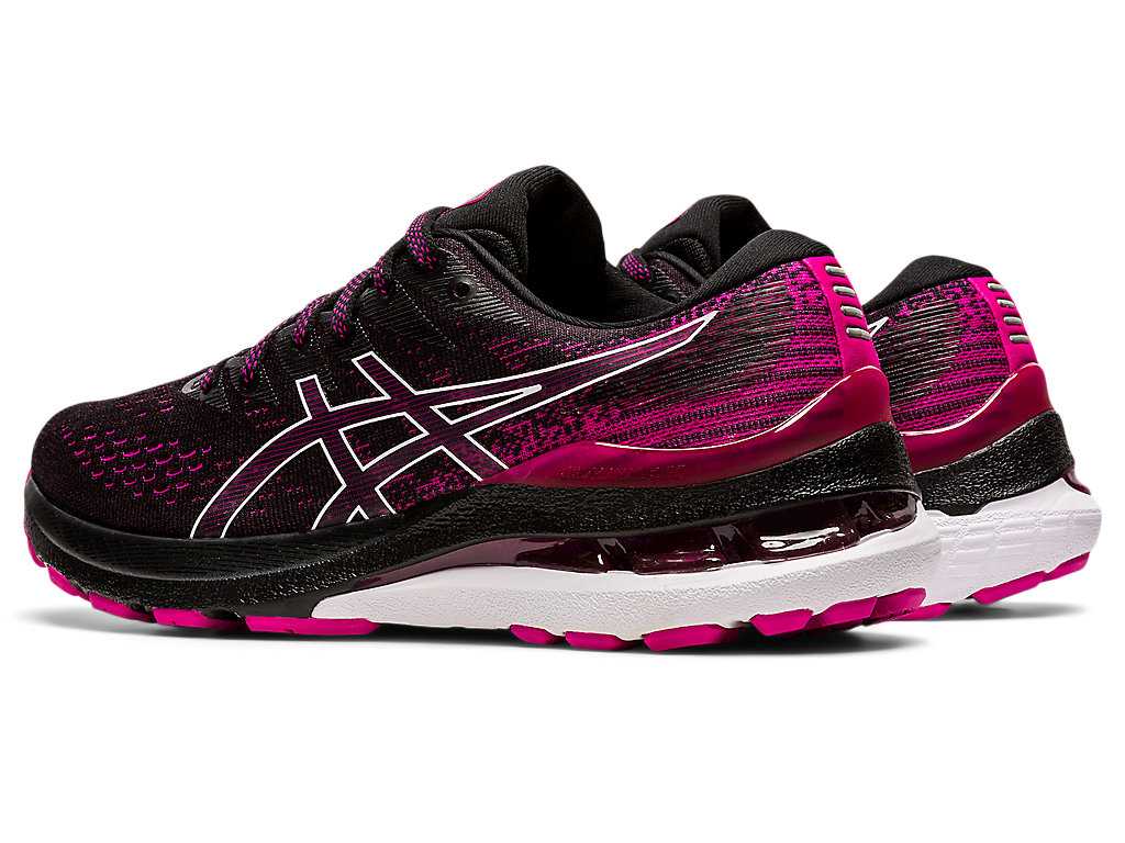 Buty do Biegania Damskie Asics Gel-kayano 28 Czarne Różowe | 36450-QIZJ