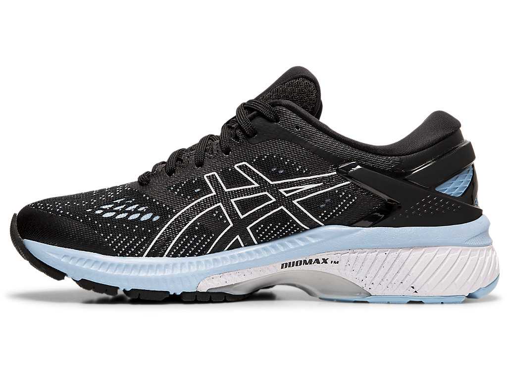 Buty do Biegania Damskie Asics Gel-kayano 26 Czarne Niebieskie | 37092-FIOG