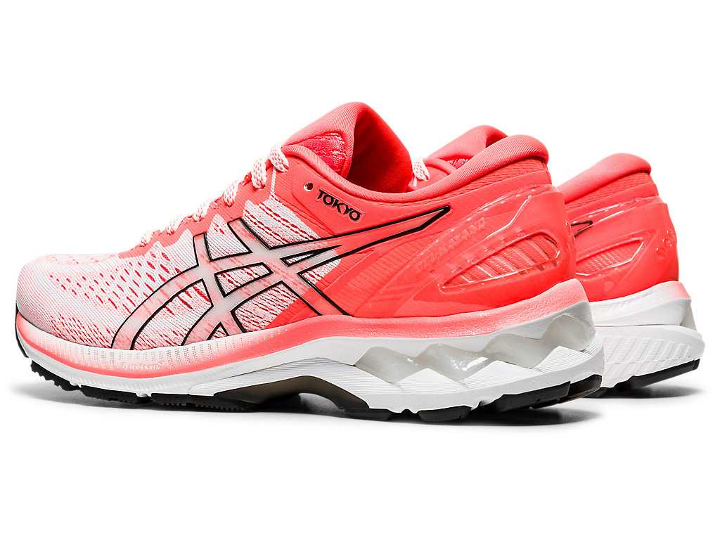 Buty do Biegania Damskie Asics Gel-kayano 27 Tokyo Białe Czerwone | 46273-DLGK