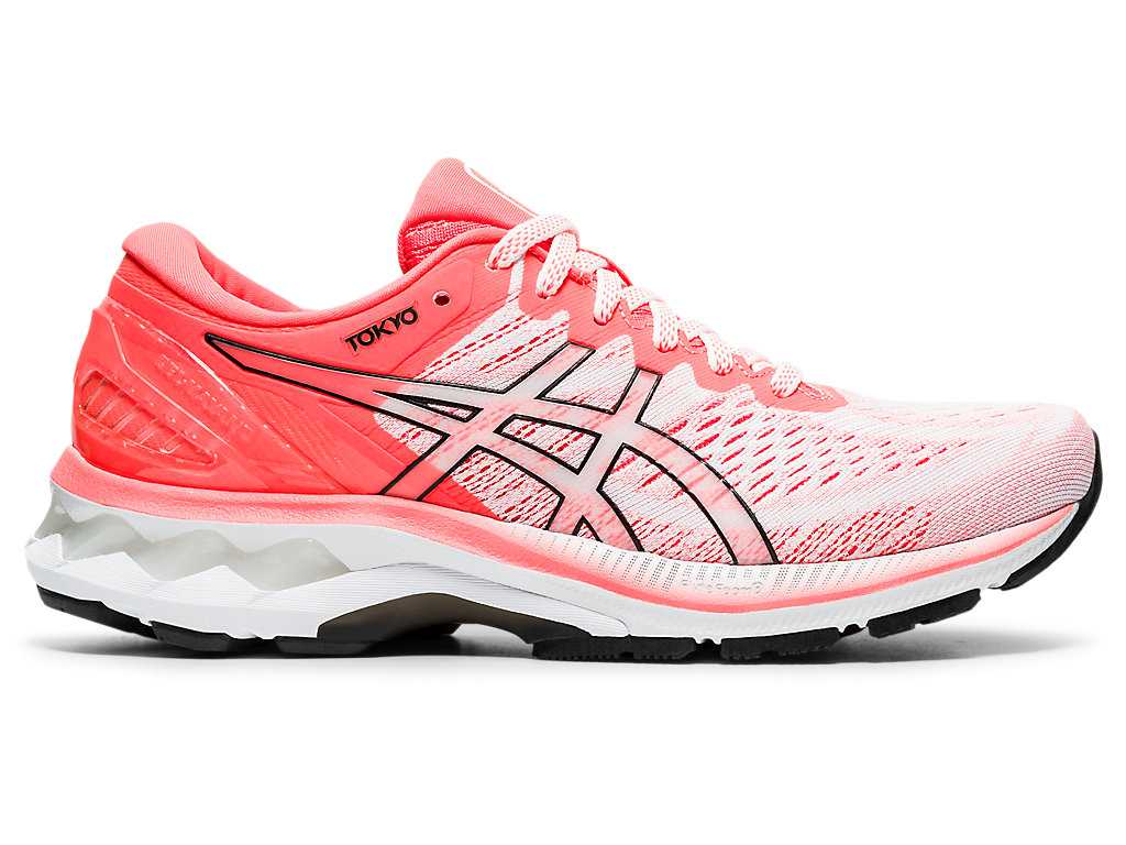 Buty do Biegania Damskie Asics Gel-kayano 27 Tokyo Białe Czerwone | 46273-DLGK