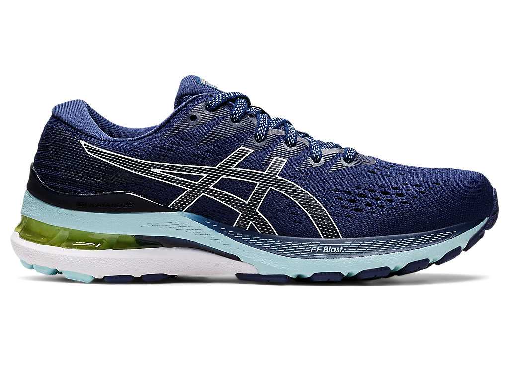 Buty do Biegania Damskie Asics Gel-kayano 28 Indygo Niebieskie Niebieskie | 56089-ZKGM