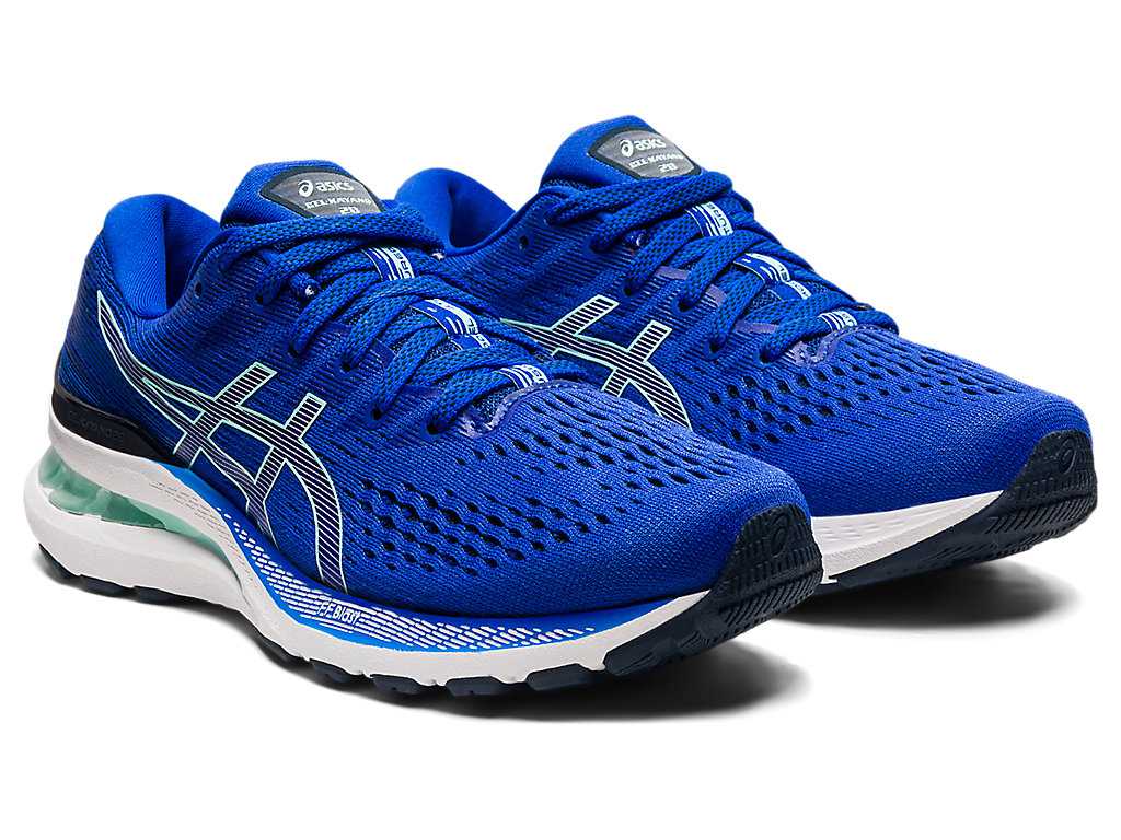 Buty do Biegania Damskie Asics Gel-kayano 28 Niebieskie | 58462-BPTK