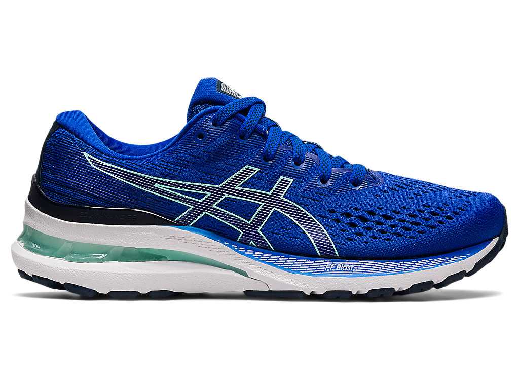 Buty do Biegania Damskie Asics Gel-kayano 28 Niebieskie | 58462-BPTK