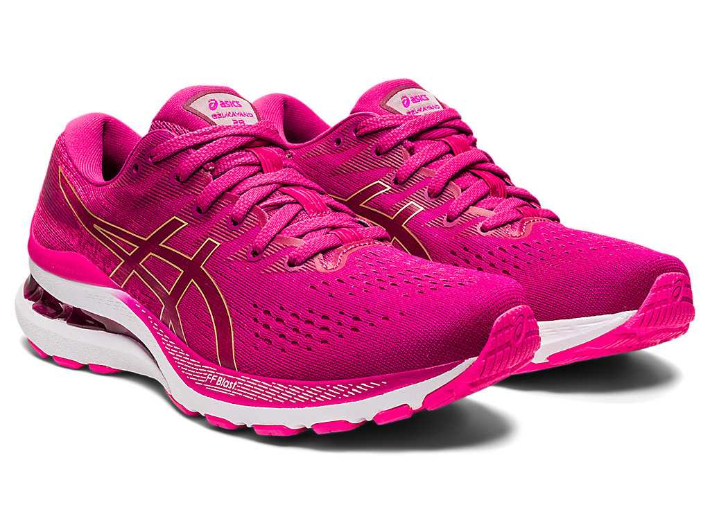 Buty do Biegania Damskie Asics Gel-kayano 28 Fuksja Czerwone Różowe | 68405-INYL