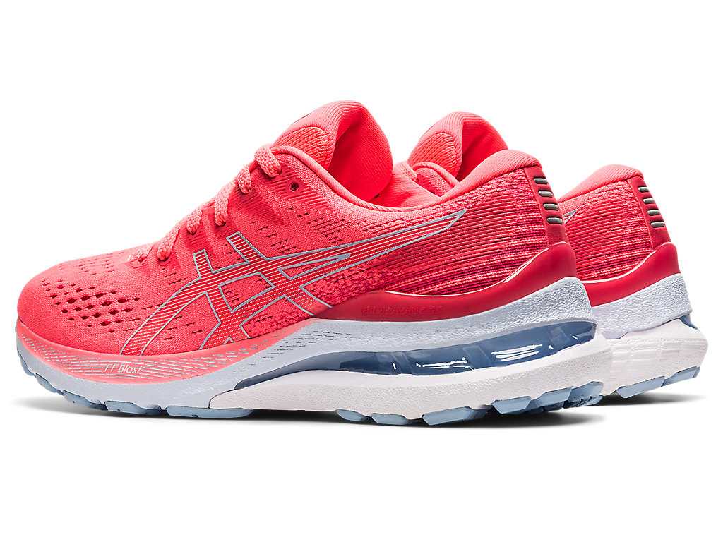 Buty do Biegania Damskie Asics Gel-kayano 28 Koralowe Białe | 71249-GJPD