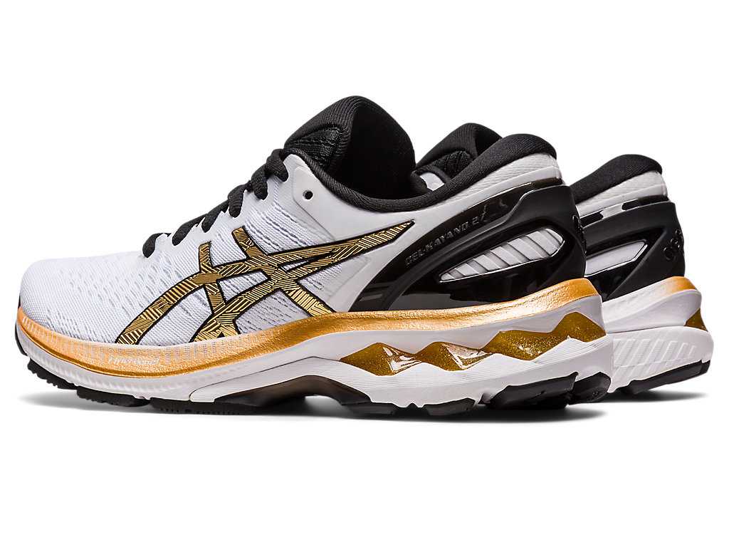 Buty do Biegania Damskie Asics Gel-kayano 27 Białe Złote | 81274-VLFT