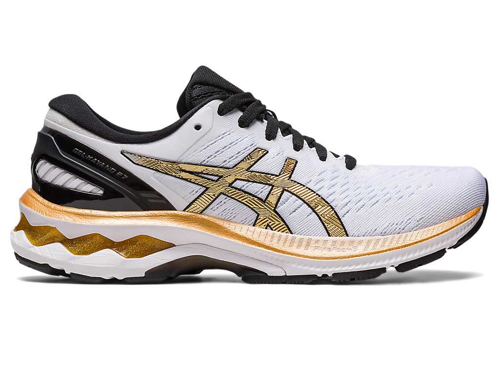 Buty do Biegania Damskie Asics Gel-kayano 27 Białe Złote | 81274-VLFT