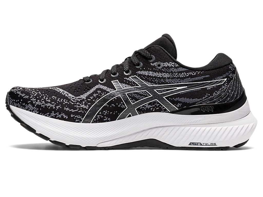 Buty do Biegania Damskie Asics Gel-kayano 29 (D) Czarne Białe | 81630-IHRK