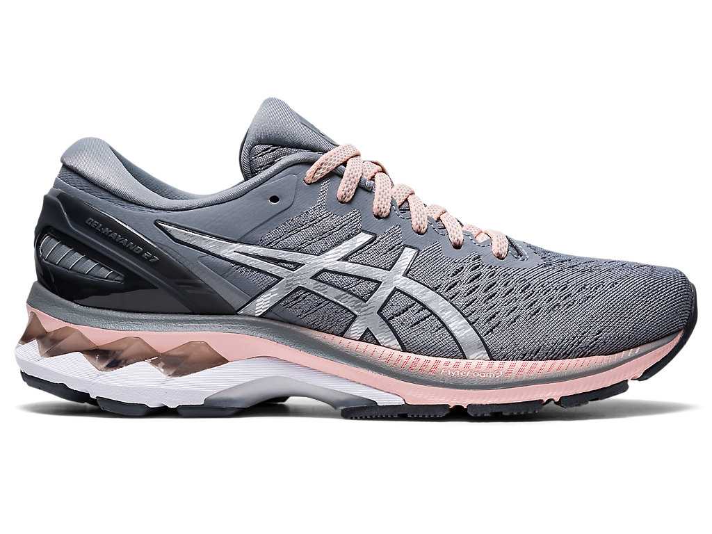 Buty do Biegania Damskie Asics Gel-kayano 27 (D) Srebrne | 84021-QNHA