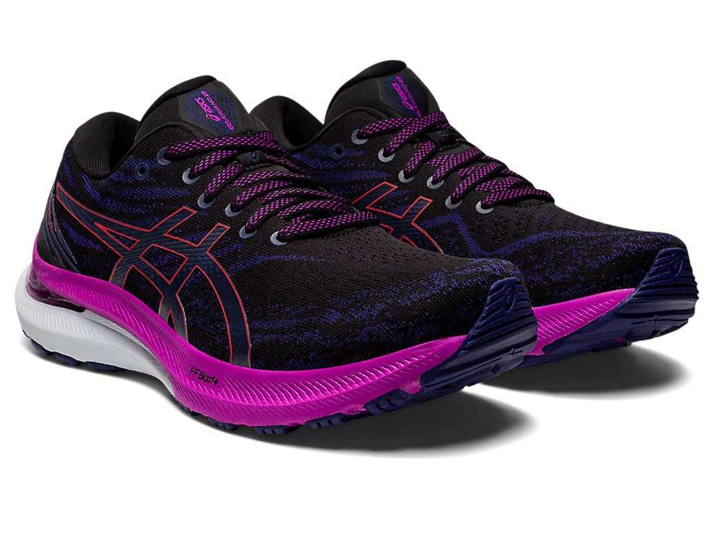 Buty do Biegania Damskie Asics Gel-kayano 29 Czarne Czerwone | 85746-OBQZ