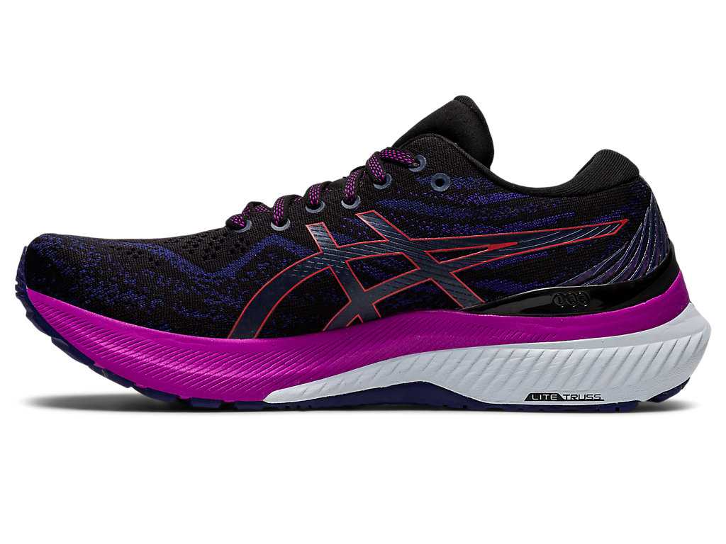 Buty do Biegania Damskie Asics Gel-kayano 29 Czarne Czerwone | 85746-OBQZ