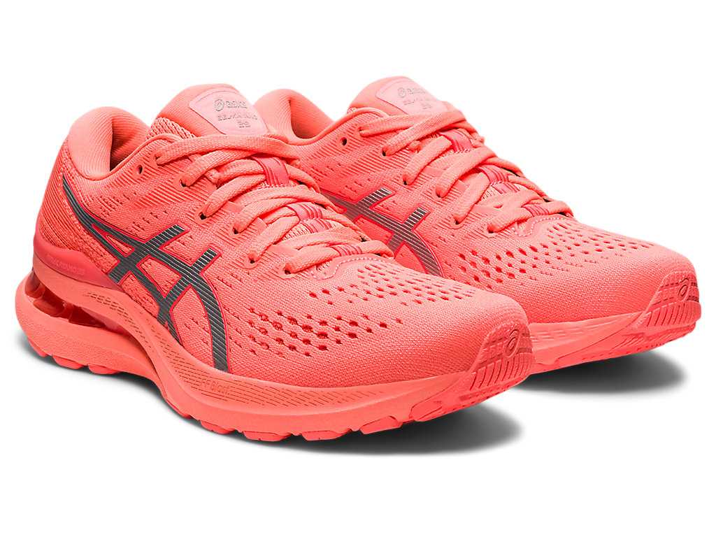 Buty do Biegania Damskie Asics Gel-kayano 28 Lite-show Pomarańczowe Koralowe | 96325-MVXD