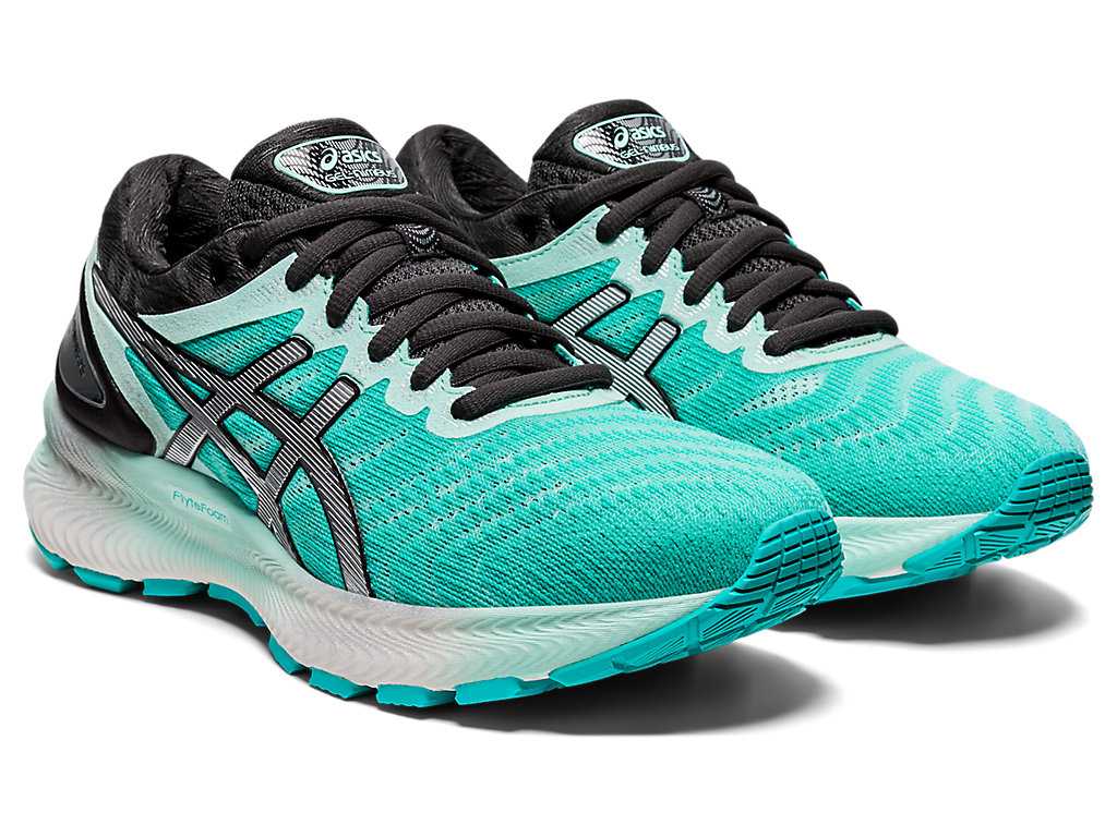 Buty do Biegania Damskie Asics Gel-nimbus Lite Srebrne | 05198-CYQK