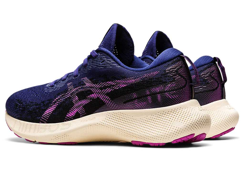 Buty do Biegania Damskie Asics Gel-nimbus Lite 3 Niebieskie Fioletowe | 13927-HQKP