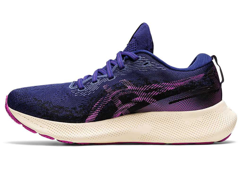 Buty do Biegania Damskie Asics Gel-nimbus Lite 3 Niebieskie Fioletowe | 13927-HQKP